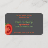 Visitenkarte (Rückseite)