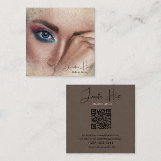 Visitenkarte (Vorne/Hinten)