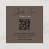 Visitenkarte (Rückseite)