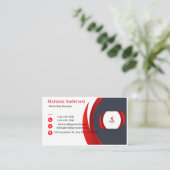 Visitenkarte (Stehend Vorderseite)