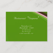 Visitenkarte (Rückseite)