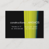 Visitenkarte (Rückseite)