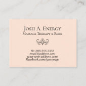 *~* VISITENKARTE (Rückseite)