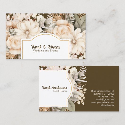 Visitenkarte (Vorne/Hinten)