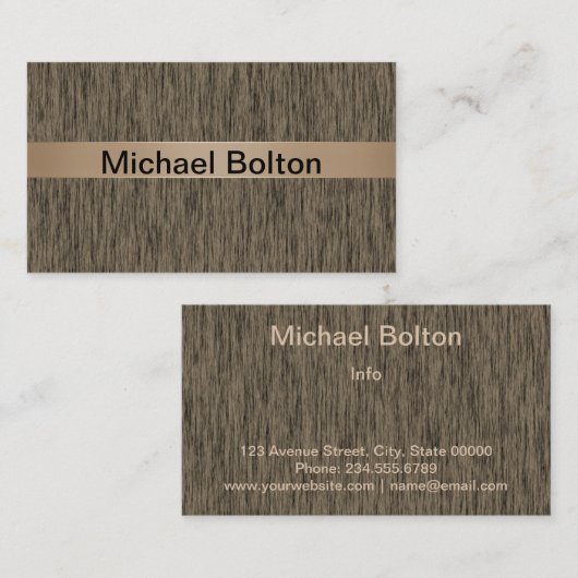 Visitenkarte (Vorne/Hinten)