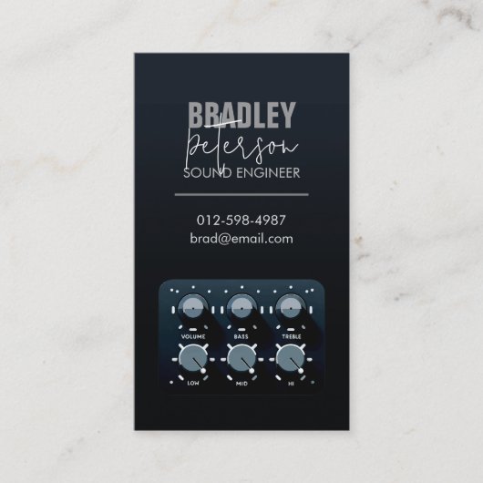 Visitenkarte (Vorderseite)