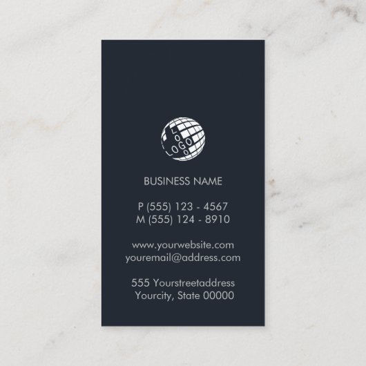 Visitenkarte (Rückseite)