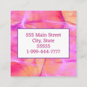 Visitenkarte (Rückseite)