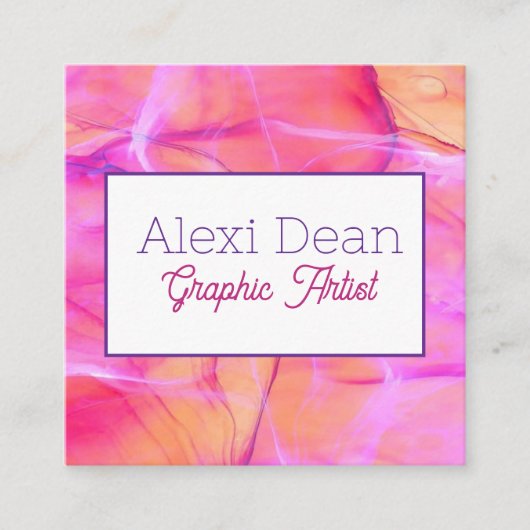 Visitenkarte (Vorderseite)