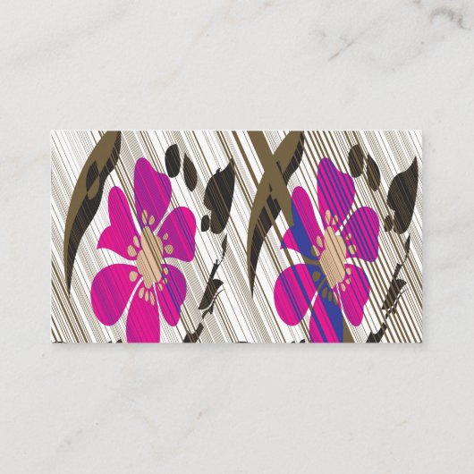 Visitenkarte (Rückseite)