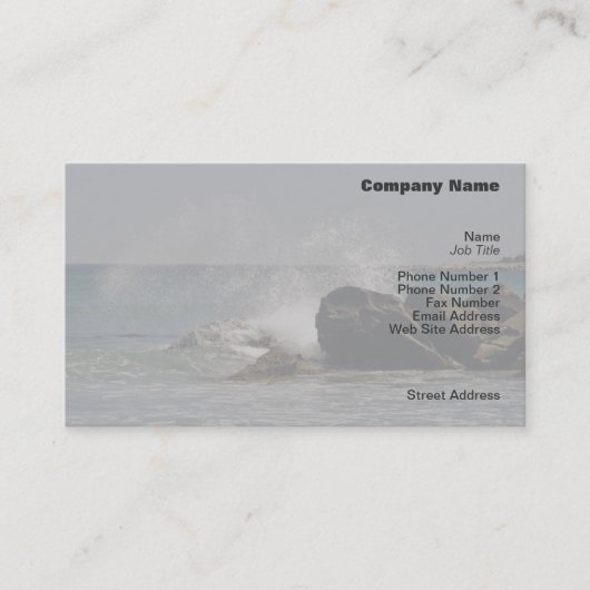 Visitenkarte (Vorderseite)