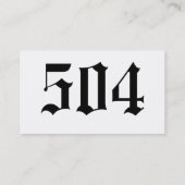 Visitenkarte (Rückseite)