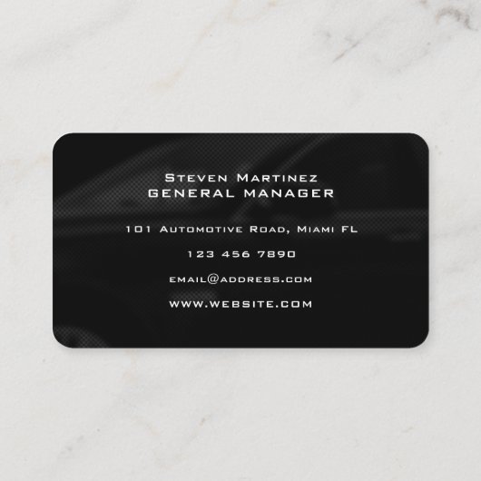 Visitenkarte (Rückseite)