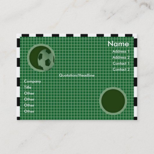 Visitenkarte (Vorderseite)