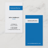 Visitenkarte (Vorne/Hinten)