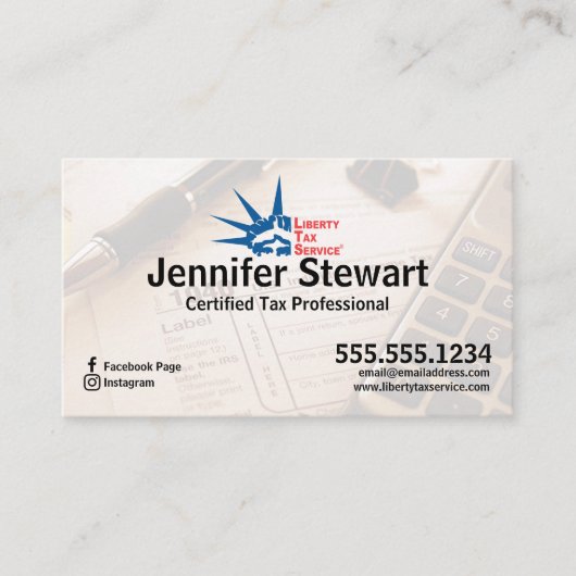 Visitenkarte (Vorderseite)