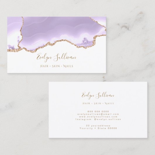 Visitenkarte (Vorne/Hinten)