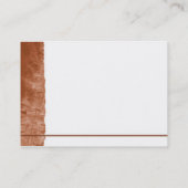 Visitenkarte (Rückseite)