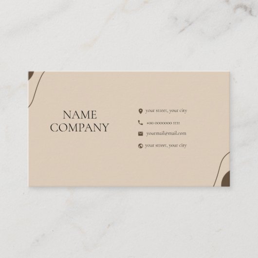 Visitenkarte (Vorderseite)