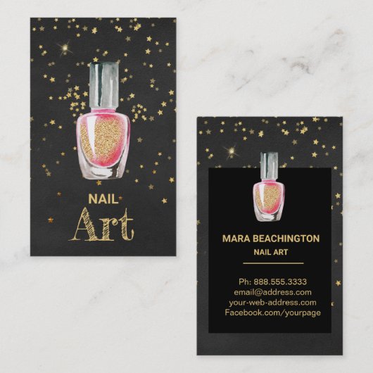 *~* VISITENKARTE (Vorne/Hinten)