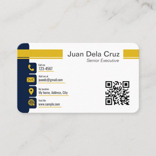 Visitenkarte (Vorderseite)