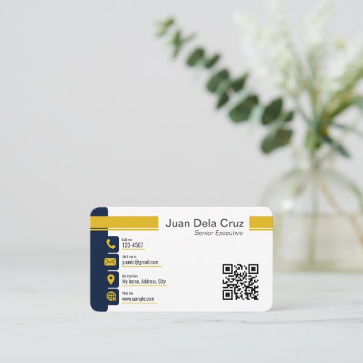 Visitenkarte (Stehend Vorderseite)