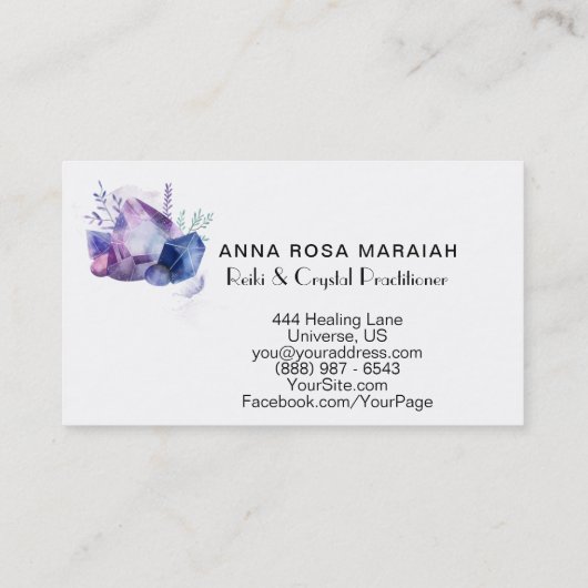 * VISITENKARTE (Rückseite)