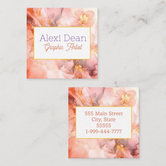 Visitenkarte (Vorne/Hinten)