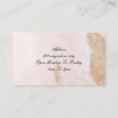 Visitenkarte (Rückseite)