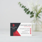 Visitenkarte (Stehend Vorderseite)