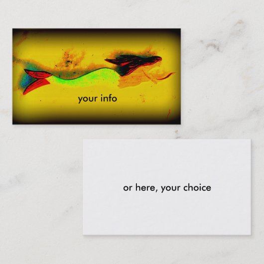 Visitenkarte (Vorne/Hinten)