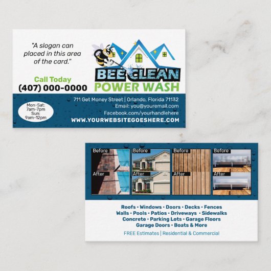 Visitenkarte (Vorne/Hinten)