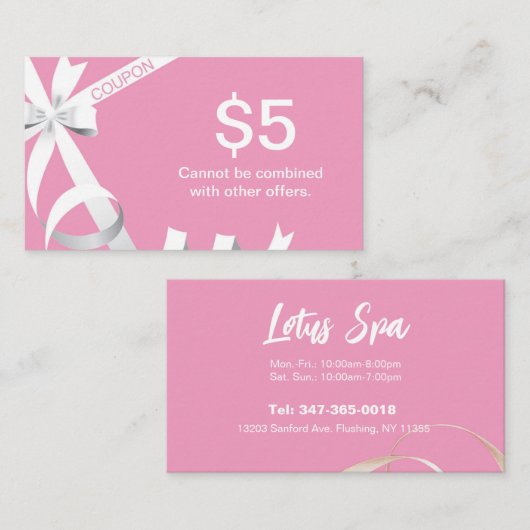 Visitenkarte (Vorne/Hinten)