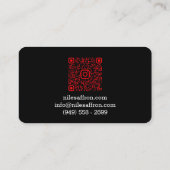 Visitenkarte (Rückseite)