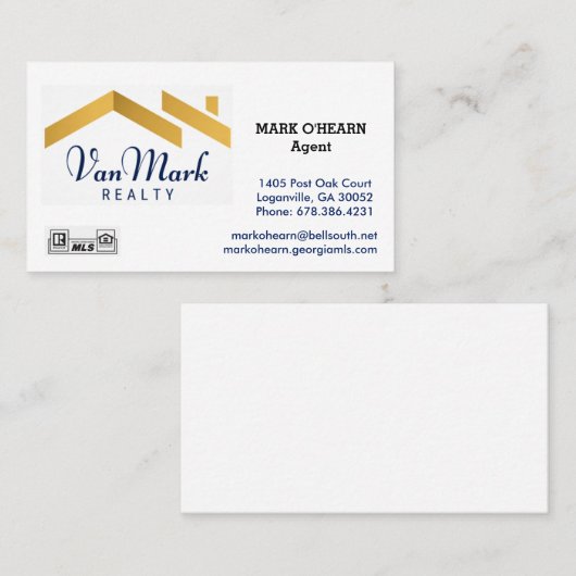 Visitenkarte (Vorne/Hinten)