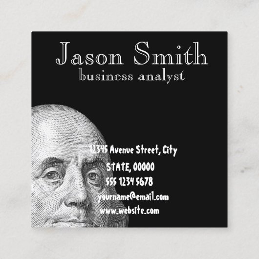 Visitenkarte (Rückseite)