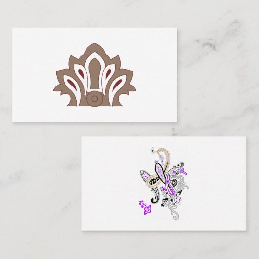 Visitenkarte (Vorne/Hinten)