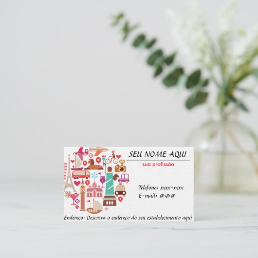 Visitenkarte (Stehend Vorderseite)