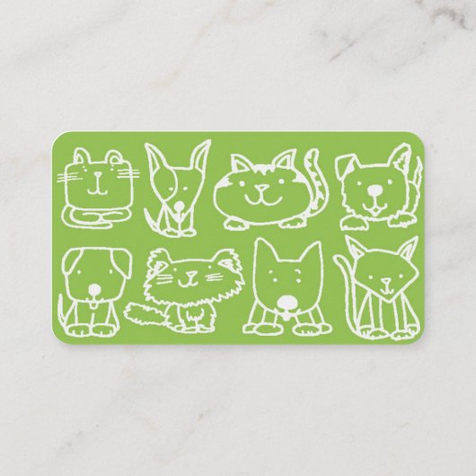 Visitenkarte (Rückseite)