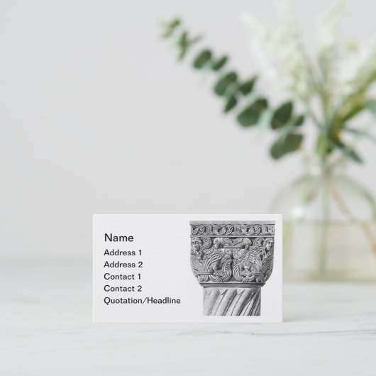 Visitenkarte (Stehend Vorderseite)