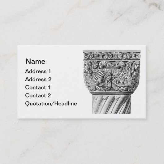 Visitenkarte (Vorderseite)