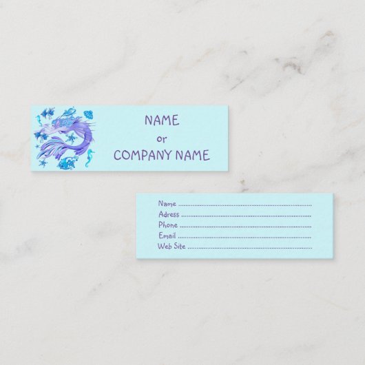 Visitenkarte (Vorne/Hinten)