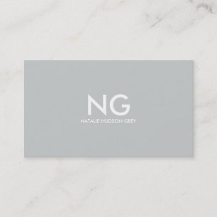 Visitenkarte 001 - Dame Elegance, Grau/Schwarzes