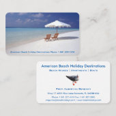 Visitenkarte 16 Feiertags-Reise (Vorne/Hinten)