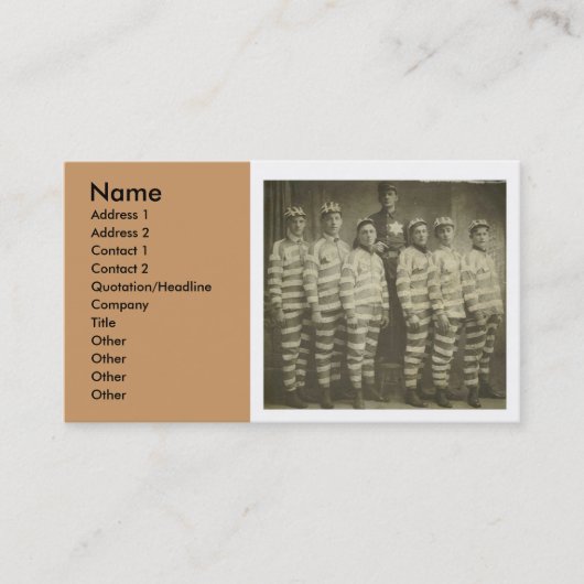 Visitenkarte 1900groupofconvicts (Vorderseite)