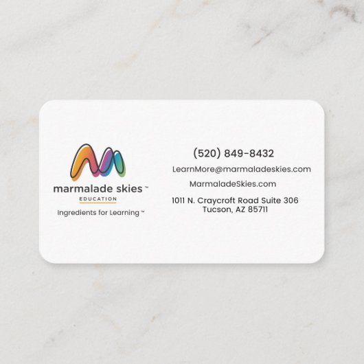 Visitenkarte 2 (Rückseite)