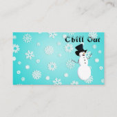 Visitenkarte abkühlen (Vorderseite)