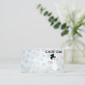 Visitenkarte abkühlen (Stehend Vorderseite)