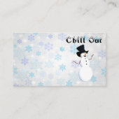 Visitenkarte abkühlen (Vorderseite)