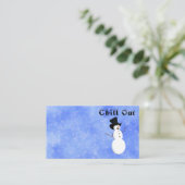 Visitenkarte abkühlen (Stehend Vorderseite)